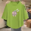 Nueva Camiseta Casual Sencilla, Versátil y de Moda, Corte Ajustado, Manga Tres Cuartos, para Mujer, Primavera/Verano 2026