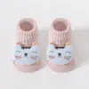 Calcetines para bebé JQ Jingqi, colección primavera y otoño, calcetines de algodón para recién nacidos, adecuados para bebés de 0 a 1 año, unisex, antideslizantes, diseñados para aprender a caminar en suelos