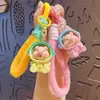 Lindo Llavero de Cerdo de Dibujos Animados Espaciales con Degradado Colgante para Bolso de Teléfono Móvil Anillo Colgante para Llavero de Coche Regalo Venta al por Mayor
