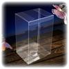 Caja de embalaje transparente de PVC para muñeca, caja de regalo para muñeca de stock, caja de plástico para pastel pequeño de cumpleaños, caja para mascota, venta al por mayor