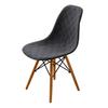 Capa de Cadeira Eames Shell Jacquard Transfronteiriça Capa de Cadeira Curvada Capa de Cadeira para Casa Universal para Todas as Estações