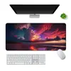 Fábrica Original Mouse Pad Céu Estrelado Tapete de Mesa para Jogos Antiderrapante Resistente ao Desgaste Borda de Precisão Trava