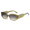 2026 Transfronterizo Nueva Marca D Estilo Europeo y Americano Influencer Ins Moda Gafas de Sol de Montura Redonda para Mujeres y Hombres Modernos