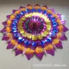 Materiales para Corona Fúnebre, Coronas de Papel Brillante, Modelo 2m, Tamaño Estándar 1.8m Centro de Corona, Piezas de Corona, Suministros Funerarios