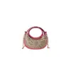 Bolsa Mini Exquisita de Acrílico para Lançamento de Novo Produto Transfronteiriço Moda Europeia e Americana Nicho Corrente de Ombro Brilhante Bolsa de Festa Personalizada