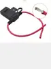 Portafusibles de Cuchilla Mediana para Coche Disyuntor de Circuito Manual de Rearranque Automático Fusible Enchufable Enchufe Mediano Enchufable