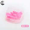 Tapones para los oídos para nadar al por mayor tapones para los oídos de silicona en espiral tapones para los oídos impermeables para nadar traje con clip para la nariz tapones para los oídos nuevos mejorados fábrica