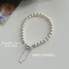 Pulsera de perlas Shijia de plata esterlina S925 con hebilla de succión magnética para mujer, joyería de moda 2023, cadena de clavícula de moda
