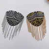 Novedad en Stock, Suministro de Fábrica Hombreras de Moda con Cuentas, Parches de Tela de Corona, Accesorios para Ropa y Bolsos, Accesorios para Manualidades
