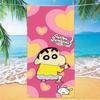 Crayon Shin-Chan ~ Toalla de baño de microfibra para adultos, natación, dibujos animados para niños, viaje, portátil, toalla de playa