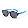 Gafas de Sol de Silicona para Niños y Niñas Moda Uñas de Arroz Gafas de Sol Polarizadas Protección UV Gafas para Niños 8141
