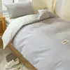 Colcha, Ropa de Cama, Juego de Seis Piezas de Ropa de Cama de Algodón Puro, Juego de Tres Piezas para Colchón de Dormitorio de Estudiante Individual, Estilo Simple para Cuatro Estaciones