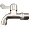 Grifo de Acero Inoxidable de Aleación de Apertura Rápida, Longitud Extendida para Uso Doméstico, Caño de Agua Totalmente de Cobre para Mopas y Lavadoras, En Stock, Apertura Lenta