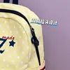 Mochila Escolar de Grande Capacidade Mochila de Ombro Duplo Campus Casual Nova Mochila Versátil de Bolinhas Simples Mochila para Aluno do Ensino Médio