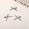 3,3cm Cor Macaron Borda com Acabamento Tecido Mini Laço DIY Acessórios de Cabelo Acessórios para Cabeça Sapatos e Meias Acessórios de Vestuário Acessórios
