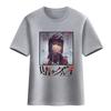 Camiseta Crazy Gambling Deep Animação Círculo Casal Masculino e Feminino Estudante Manga Curta Lua Amarela Luna Cobra Manga Sonho Camiseta de Algodão