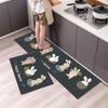 Tapete de cocina fresco de estilo americano, manta de noche, alfombra larga, tapete para puerta de entrada, tapete de corte completo, exportación transfronteriza