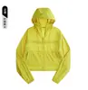 Casa de Pájaro En Stock Ropa con Protección Solar, Moda de Verano para Exteriores Protección UV Deportiva Seda de Hielo Secado Rápido Delgada Chaqueta Corta Versátil
