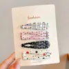 Pinza para flequillo lateral de niños, pinza para el pelo lateral exquisita de alta gama estilo coreano dopamina, pinza para el pelo linda y no dañina para niñas