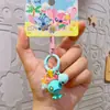 Llavero Auténtico Serie Playa Verano Stitch Dibujo Animado Lindo Colgante Pequeño Llavero de Coche Venta al por Mayor