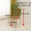 Silla de Ratán con Respaldo para Uso en Casa, Adecuada para Personas Mayores, Ocio, Balcón, Exterior, Jardín, Silla Individual Tejida, Simple y Moderna