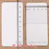 Tarjeta en blanco de papel kraft redondeada tarjeta pequeña tarjeta de papel para escribir a mano tarjeta de mensaje tarjeta de palabras en inglés 200