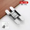 Bisagra tridimensional ajustable invisible para puertas de madera, puertas plegables, muebles y paneles de puertas de gabinetes del hogar