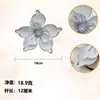 Decoração de Natal Transfronteiriça Flores de Natal Vermelhas para Melhorar a Atmosfera Adereços de Decoração para Hotéis de Férias Flores Decorativas de Natal Atacado
