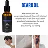 Set de Barba Transfronteriza de 8 Piezas Set de Cepillos para Barba Más Vendido Líquido para el Crecimiento 504 Rodillo Peine para Barba de Hombre Acondicionador de Barba Perfumado