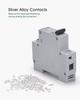 Disyuntor miniatura de 40 amperios, 120 V/240 V, unipolar, interruptor de desconexión de CA solar MCB C40