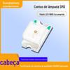 Vendas diretas da fábrica 0805 luz amarela 2012 luz amarela led contas de lâmpada brilhante patch 0805 diodo emissor de luz amarela
