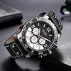 [Reloj de Pulsera para Hombre Meger Cronógrafo Deportivo Multifuncional Calendario Luminoso Resistente al Agua Shi Ying] Modelo: 2084G