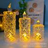 Fabricante Luzes de Vela Transparentes de LED Ornamentos Decorativos Estilo Ins Produtos Mais Vendidos para Exportação Transfronteiriça Decoração de Cena de Hotel Brilhante
