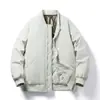 Nueva Chaqueta de Algodón Uniforme de Béisbol Otoño e Invierno 2026 Chaqueta para Hombre Cuello Alto Casual Holgada Cárdigan Uniforme de Béisbol Chaqueta de Algodón Hombre