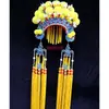 Corona de fénix emperatriz china Corona de fénix chal de ópera traje de actuación actuación en escenario Hanfu foto chal de corona de fénix vestuario ambiente