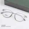 HQ20007 montura ovalada ligera moda simple lente plana viaje sin maquillaje Joker fabricantes de gafas para miopía al por mayor