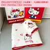 Linda Toalla de Baño Hello Kitty, Gorro para Secar el Cabello, Set de Regalo de Tres Piezas, Regalo de Cumpleaños para Niñas, Práctico Regalo de Año Nuevo