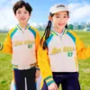 Uniformes de Verano para Escuela Primaria, Fotos de Graduación, Uniformes de Clase, Trajes de Manga Corta, Juegos Deportivos Universitarios para Niños, Uniformes de Jardín de Infancia, Grupos