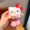 Diadema de aspecto elegante cuerda para el cabello para niños linda caricatura tridimensional de Sanrio goma elástica para coleta de niña accesorios para el cabello