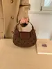 Bolso de mano, Bolso tote pequeño, Diseño de nicho de alta gama, Bolso de lunares negros, Bolso cruzado, Bolso de hombro para mujer para el trabajo