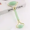 Kit de rolo facial em barra para corpo inteiro placa de massagem de pontos de acupuntura raspador facial em forma de peixe raspador de jade