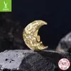 Yinziyun Original Banhado a Ouro Cobre Acessórios para Montagem de Pulseira Estrela da Manhã Lua DIY Pingente Estrela Lua Sonhador Romântico