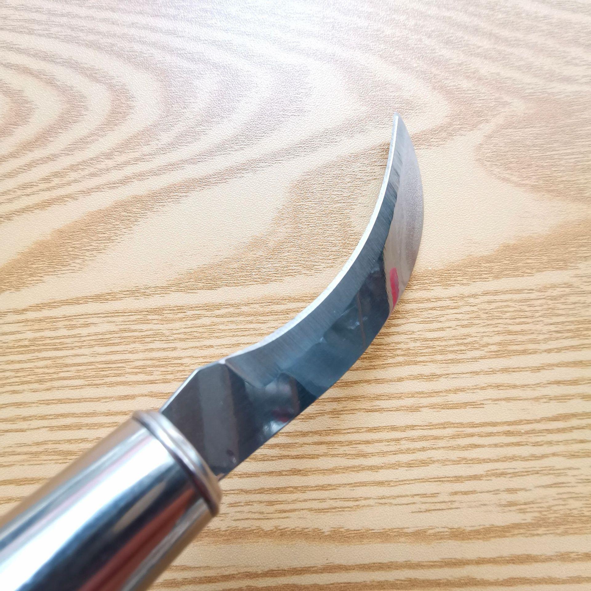 钢柄菠萝弯刀-2