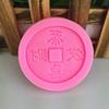 Molde de Silicona para Modelado 3D DIY Gong Xi Fa Cai Manual Flip Molde para Pastel de Caramelo Flip Herramienta para Caramelo Molde de Chocolate Huevo