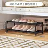 Venta Directa de Fábrica Estante de Zapatos Simple de Múltiples Niveles para el Hogar Estantería de Almacenamiento Debajo de la Cama Estante de Hierro Multifuncional Venta al por Mayor