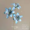 Flores Artificiais Azuis para Casamento Flores Falsas de Teto Decoração de Casamento Parede de Flores Arranjo de Flores de Chão para Casamento Materiais para Arranjo de Flores de Seda
