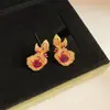 Collar con colgante de flor de circonita cúbica chapado en oro de 18k, estilo europeo y americano, retro francés, diseño cortesano, cadena para la clavícula, joyería de moda