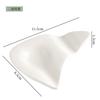 Soporte para palillos de cerámica blanca pura al por mayor, soporte para palillos de doble uso, almohada para palillos multiusos, soporte para cucharas, soporte para palillos con cuchara, vajilla de mesa para hotel