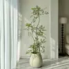 Planta Verde Artificial de Alta Calidad Nandina, Planta Falsa de Piso de Lujo de Gama Alta para Decoración de Sala de Estar Interior