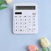 Calculadora de Escritorio Suministros de Oficina Computadora de Escritorio Papelería de Alto Valor Multifunción